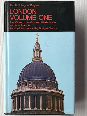 Seller image for London, Vol. 1: The Cities of London and Westminster (The Buildings of England) for sale by Beach Hut Books