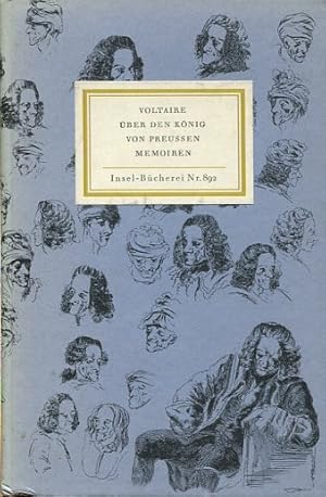 Bild des Verkufers fr ber den Knig von Preuen [Deckeltitel: Preussen]. Memoiren (IB 892). Herausgegeben und bersetzt von Anneliese Botond. zum Verkauf von Antiquariat & Buchhandlung Rose