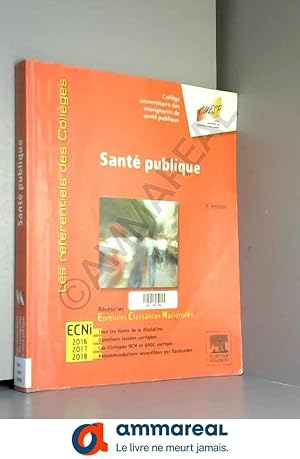 Image du vendeur pour SANTE PUBLIQUE 3ED. mis en vente par Ammareal