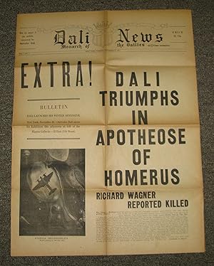 DALI NEWS: Monarch of the Dailies Vol 1 No 1 [together with the exhibition catalogue]