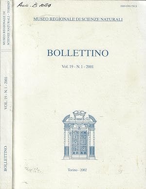 Seller image for Bollettino del Museo Regionale di Scienze Naturali Vol. 19 N. 1 2001 for sale by Biblioteca di Babele