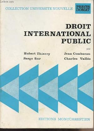 Bild des Verkufers fr Droit international public - Collection "Universit nouvelle" Prcis Domat zum Verkauf von Le-Livre