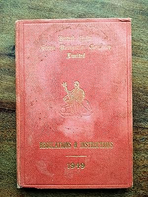 British India Steam Navigation Company Limited Regulations and Instructions 1949