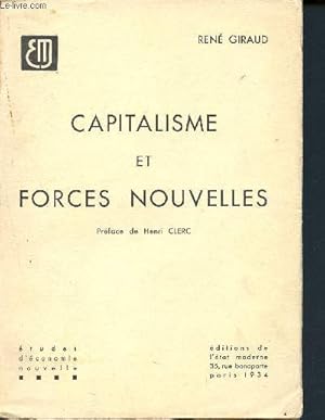 Seller image for Capitalisme et forces nouvelles for sale by Le-Livre