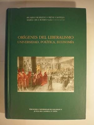 Bild des Verkufers fr Orgenes del liberalismo. Universidad, poltica, economa zum Verkauf von Librera Antonio Azorn