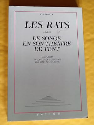 Bild des Verkufers fr Les rats, suivi de Le songe en son thtre de vent zum Verkauf von Claudine Bouvier