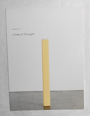 Seller image for Lines of Thought (Parasol Unit, London 29 February - 13 May 2012) for sale by David Bunnett Books