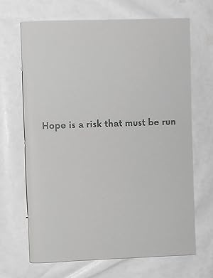 Seller image for Robert Adams - Hope is A Risk That Must Be Run / A Right to Stand (Fondation Stichting, Brussels January - March 2016) for sale by David Bunnett Books