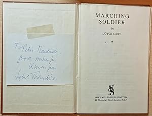 Image du vendeur pour Marching Soldier by Joyce Cary . mis en vente par CHILTON BOOKS