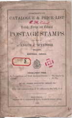 British, Foreign and Colonial Postage Stamps For Sale By Angus J. McIntosh, Dealer, Montreal, Canada