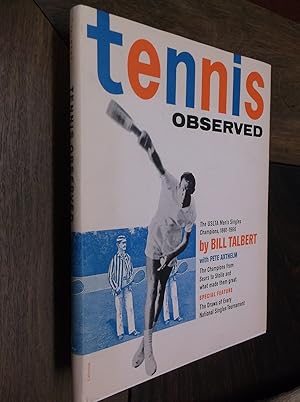 Seller image for Tennis Observed: The USLTA Men's Singles Champions, 1881-1966 for sale by Barker Books & Vintage