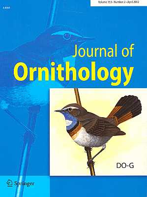 Seller image for Journal of Ornithology 153 (2) for sale by ConchBooks