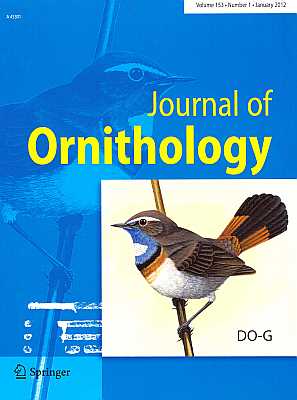 Seller image for Journal of Ornithology 153 (1) for sale by ConchBooks