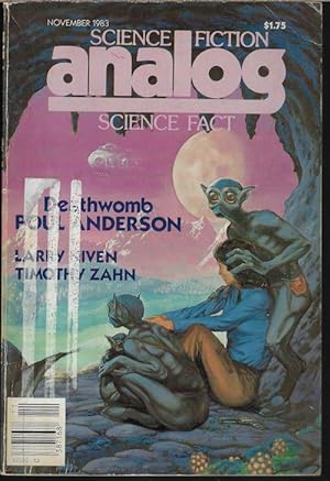 Bild des Verkufers fr ANALOG Science Fiction/ Science Fact: November, Nov. 1983 ("The Integral Trees") zum Verkauf von Books from the Crypt