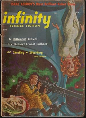 Image du vendeur pour INFINITY Science Fiction: February, Feb. 1957 mis en vente par Books from the Crypt