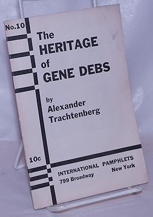 Imagen del vendedor de The Heritage of Gene Debs a la venta por Bolerium Books Inc.