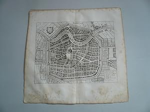 Haarlem, anno 1638, Merian Matthäus Copperengraving, edited by Merian Matthäus, anno 1638, size o...