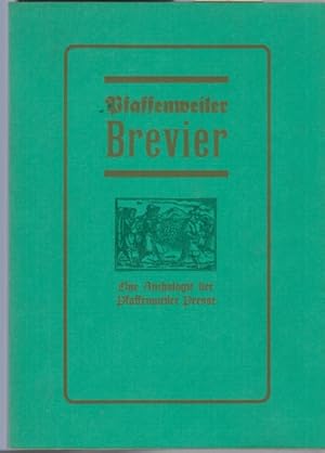 Pfaffenweiler Brevier : eine Anthologie der Pfaffenweiler Presse. Zsgest. von Karl-Georg Flicker....