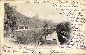 Ansichtskarte / Postkarte Meulan en Yvelines, Quai de l'Arquebuse