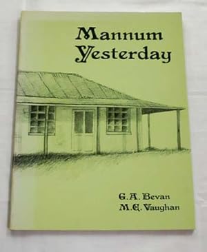 Seller image for Mannum Yesterday for sale by Adelaide Booksellers