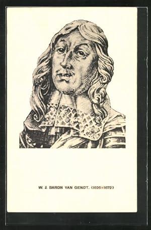 Künstler-Ansichtskarte W.J. Baron van Gendt (1626-1672), Reformation