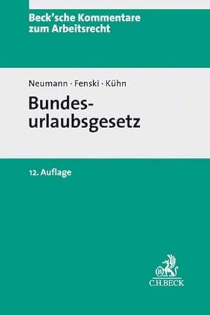 Seller image for Bundesurlaubsgesetz for sale by Rheinberg-Buch Andreas Meier eK