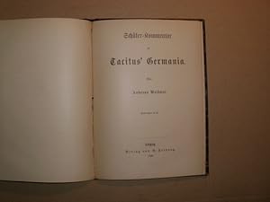 Schüler-Kommentar zu Tacitus' Agrikola u n d beigebunden: Schüler-Kommentar zu Tacitus' Germania ...