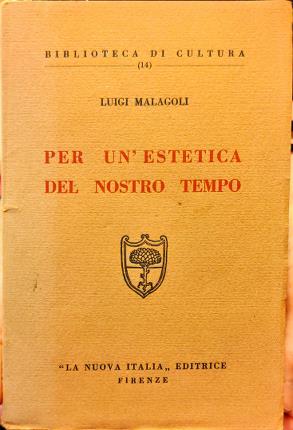 Bild des Verkufers fr Per un estetica del nostro tempo. zum Verkauf von Libreria La Fenice di Pietro Freggio