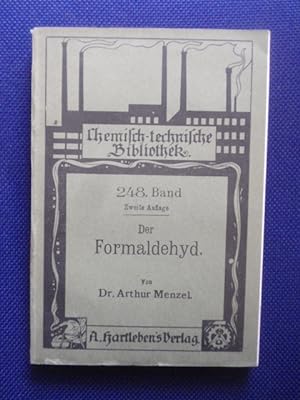 Bild des Verkufers fr Der Formaldehyd. zum Verkauf von Antiquariat Klabund Wien