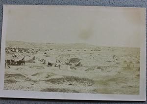 Immagine del venditore per Foto cartolina d'epoca Guerra Italo Turca - accampamento militare 1911 venduto da Chartaland