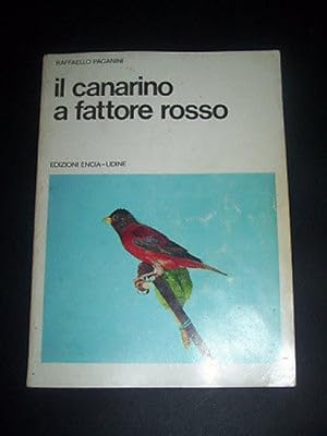 Seller image for Ornitologia - R. Paganini - Il Canarino a Fattore Rosso - 1^ ed. 1973 for sale by Chartaland