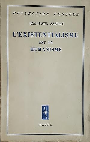 Image du vendeur pour Jean-Paul Sartre - L'existentialisme est un humanisme - 1^ ed. 1946 mis en vente par Chartaland