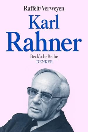 Bild des Verkufers fr Karl Rahner (Beck'sche Reihe) zum Verkauf von Antiquariat Armebooks