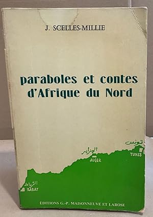 Seller image for Paraboles et contes d'afrique du nord for sale by librairie philippe arnaiz