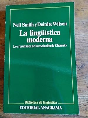 Seller image for La lingstica moderna. Los resultados de la revolucin de Chomsky for sale by Librera Pramo