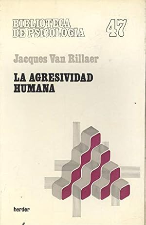 Image du vendeur pour La agresividad Humana. Biblioteca de psicologa 47. mis en vente par TraperaDeKlaus