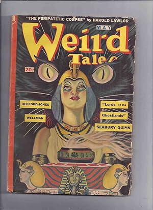 Immagine del venditore per Canadian issue Weird Tales Pulp ( Magazine ) May 1945 ( Handmade Hero [only WT appearance]; Lords of the Ghostlands; In the Beginning; Tombstone; Birthday Present for Tommy; Shonokins; etc )( Canada ) venduto da Leonard Shoup