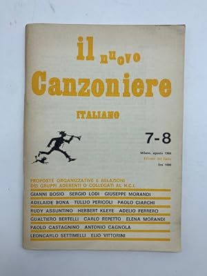 Il nuovo canzoniere italiano 7-8 a cura di Roberto Leydi, Milano, agosto 1966