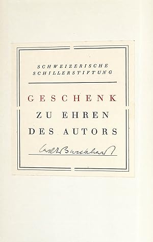 Bild des Verkufers fr Drei Erzhlungen. zum Verkauf von Eberhard Kstler Autographen&Bcher oHG