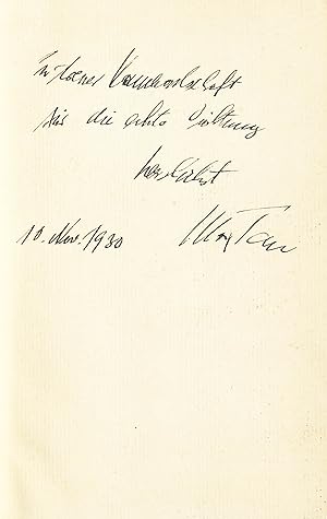 Seller image for Vorstoss. Prosa der Ungedruckten. Herausgegeben von Max Tau und Wolfgang von Einsiedel. for sale by Eberhard Kstler Autographen&Bcher oHG