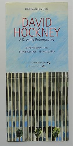 Seller image for David Hockney. A Drawing Retrospective. Royal Academy of Arts. London 9 November 1995-28 January 1996. for sale by Roe and Moore