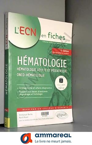 Bild des Verkufers fr Hmatologie Adulte et Pdiatrique Onco-Hematologie iECN zum Verkauf von Ammareal