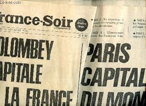 Image du vendeur pour France-Soir 13 novembre 1970 : Colombey, capitale de la Fr ance. Paris, capitale du monde, par Andr Plutard et Patrick Salomon - L'aviatrice Amelia Earhart disparue en 1937 est vivante, par A. de Segonzac - etc mis en vente par Le-Livre