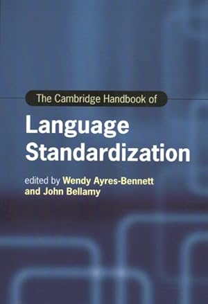 Seller image for Cambridge Handbook of Language Standardization for sale by GreatBookPrices