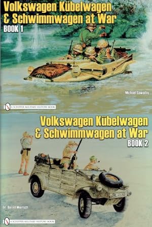Seller image for VOLKSWAGEN KUBELWAGEN AND SCHWIMMWAGEN AT WAR (TWO VOLUME SET) for sale by Paul Meekins Military & History Books