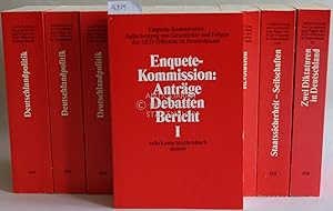 Materialien der Enquete-Kommission `Aufarbeitung von Geschichte und Folgen der SED-Diktatur in De...