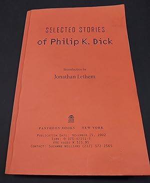 Immagine del venditore per Selected Stories of Philip K. Dick venduto da The Book Lady Bookstore