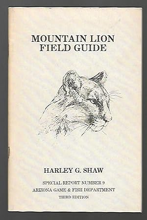 Bild des Verkufers fr Mountain Lion Field Guide zum Verkauf von K. L. Givens Books