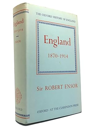 Seller image for ENGLAND 1870-1914 for sale by Rare Book Cellar
