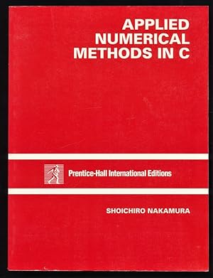 Imagen del vendedor de Applied Numerical Methods in C. a la venta por Antiquariat Peda